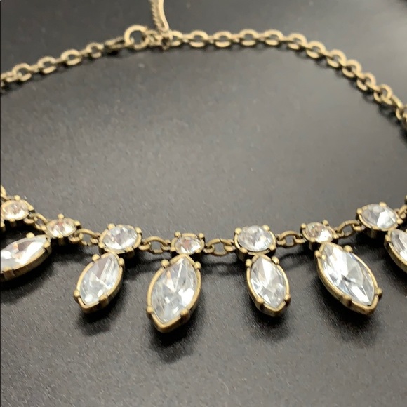 Rhinestone statement necklace bridal crystal - Picture 6 of 6